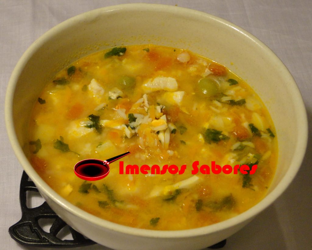 Sopa de peixe à moda de Veracruz