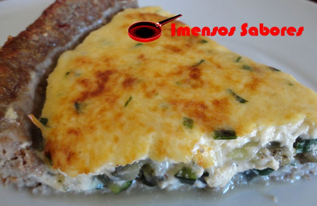 Torta de Carne e Legumes