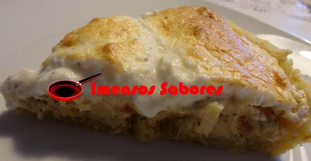 Torta creme de palmito