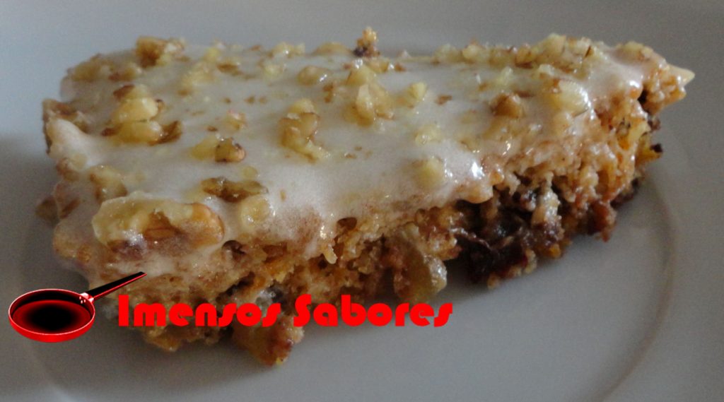 Triângulos de cenoura e chocolate