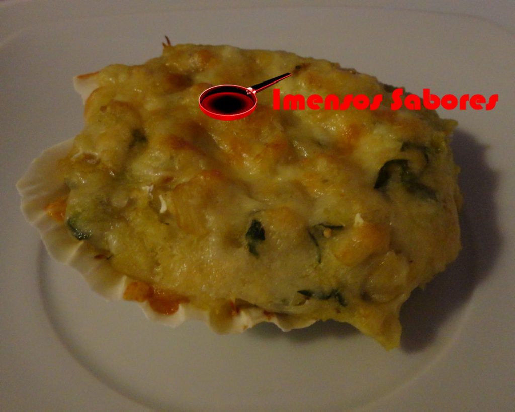 Bacalhau na concha