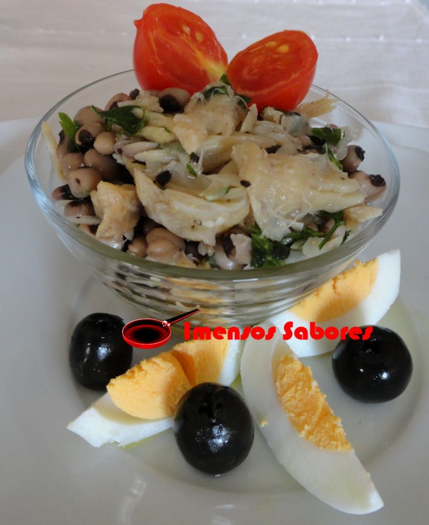 Salada de Bacalhau com Feijão Fradinho