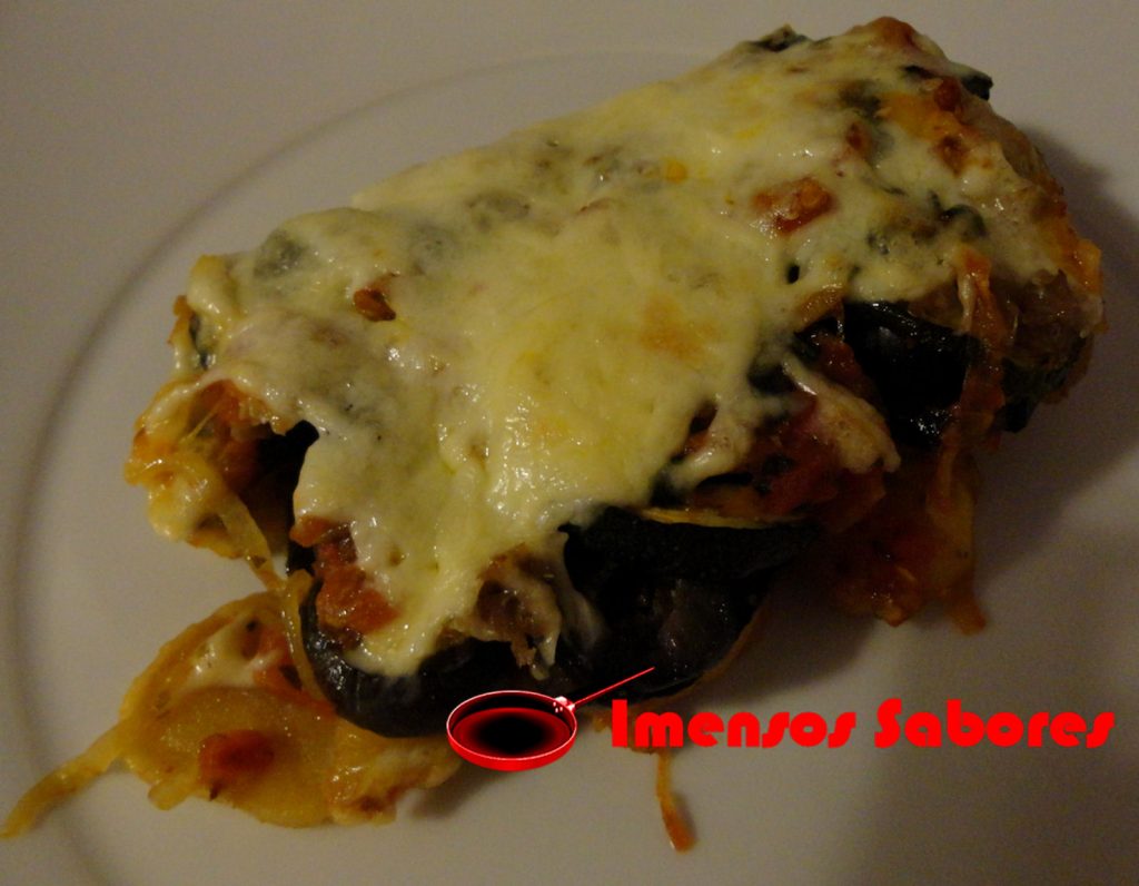 Lasanha de legumes com atum