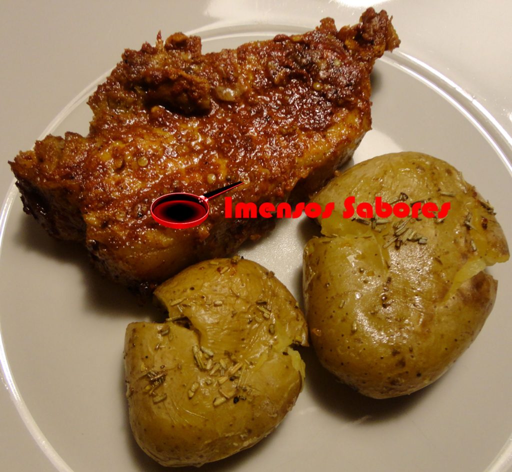 Lombo de porco assado