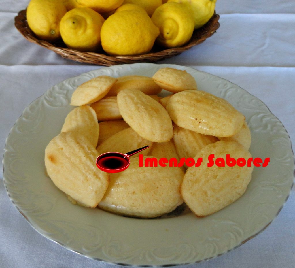 Madeleines de limão