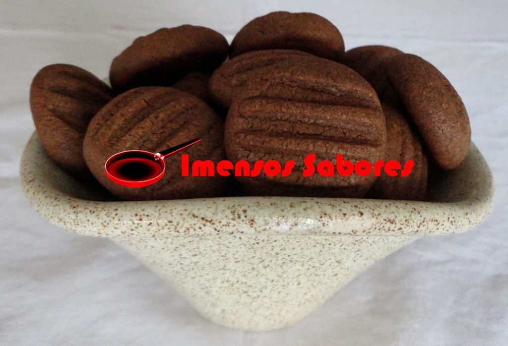 Biscoitos com cacau e especiarias