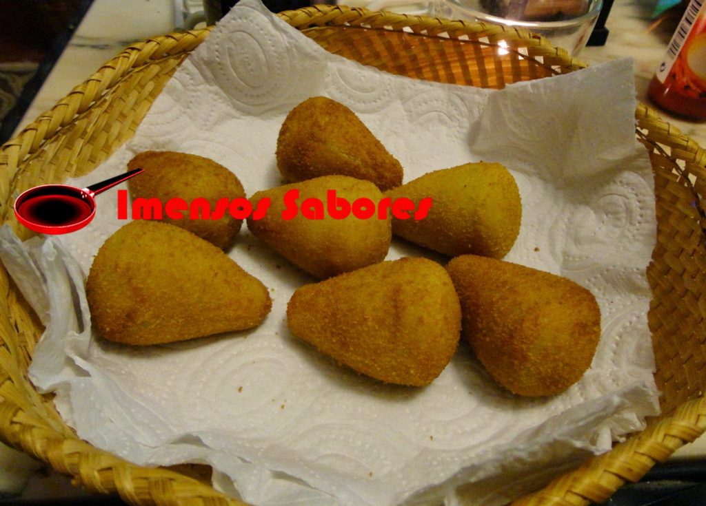 Coxinha com rabo de boi