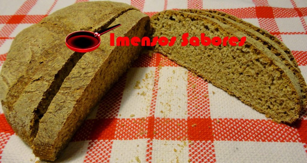 Pão integral com bicarbonato de sódio
