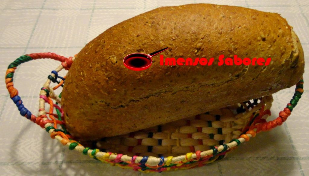 Pão integral com espelta, trigo e sementes