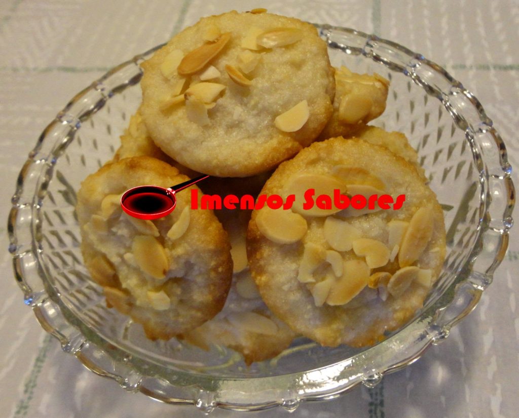 Biscoito de amêndoas e tapioca