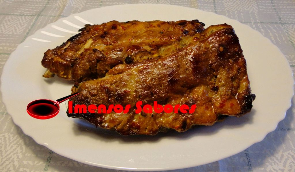 Costelinha  de porco à chinesa
