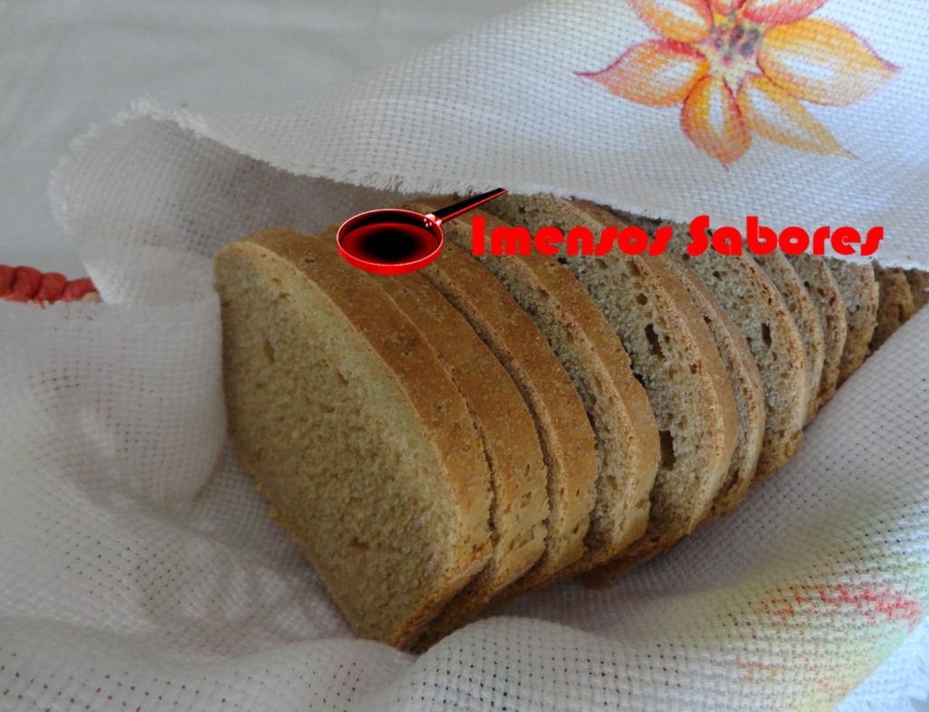 Pão com kamut e centeio