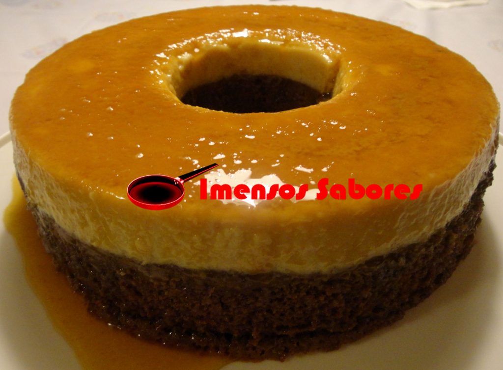 Bolo pudim (Torta surpresa)