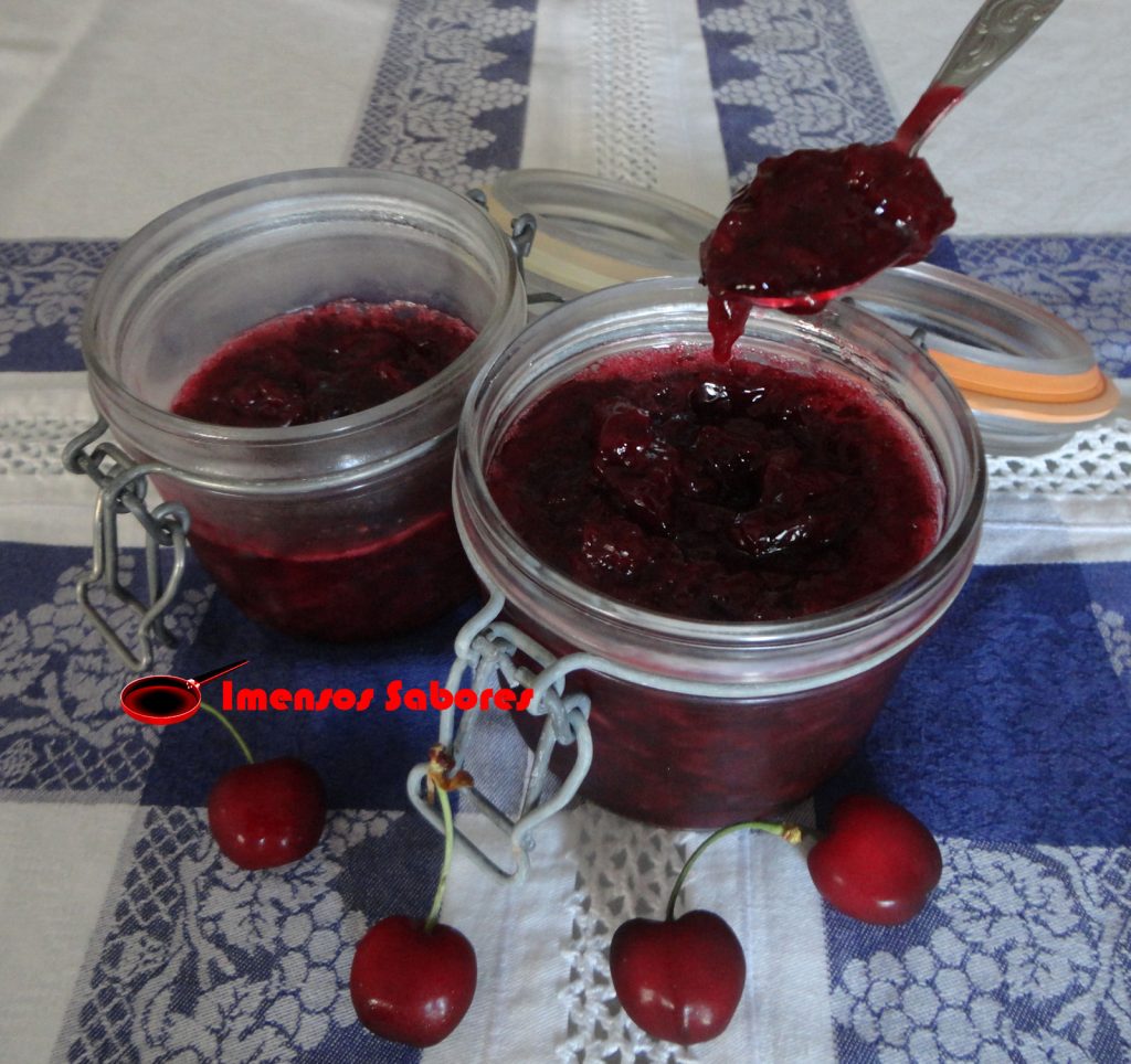 Geleia de cerejas