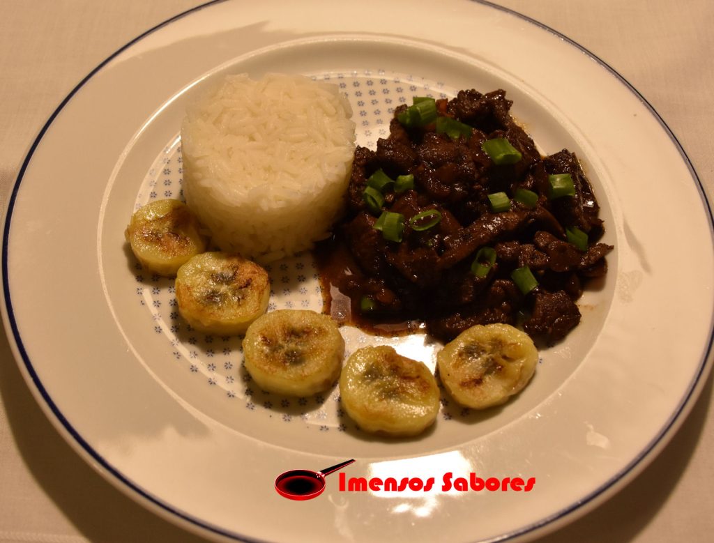 Picadinho de carne na cerveja