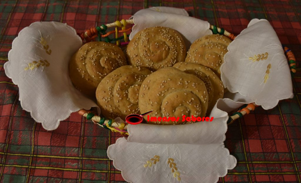 Pão integral de farinha de espelta