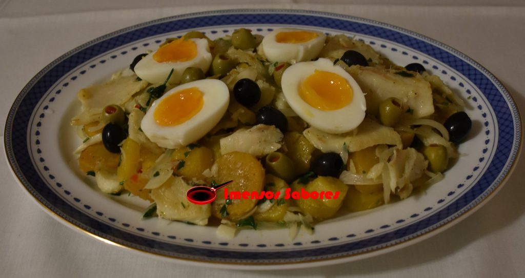Bacalhau com batata-doce