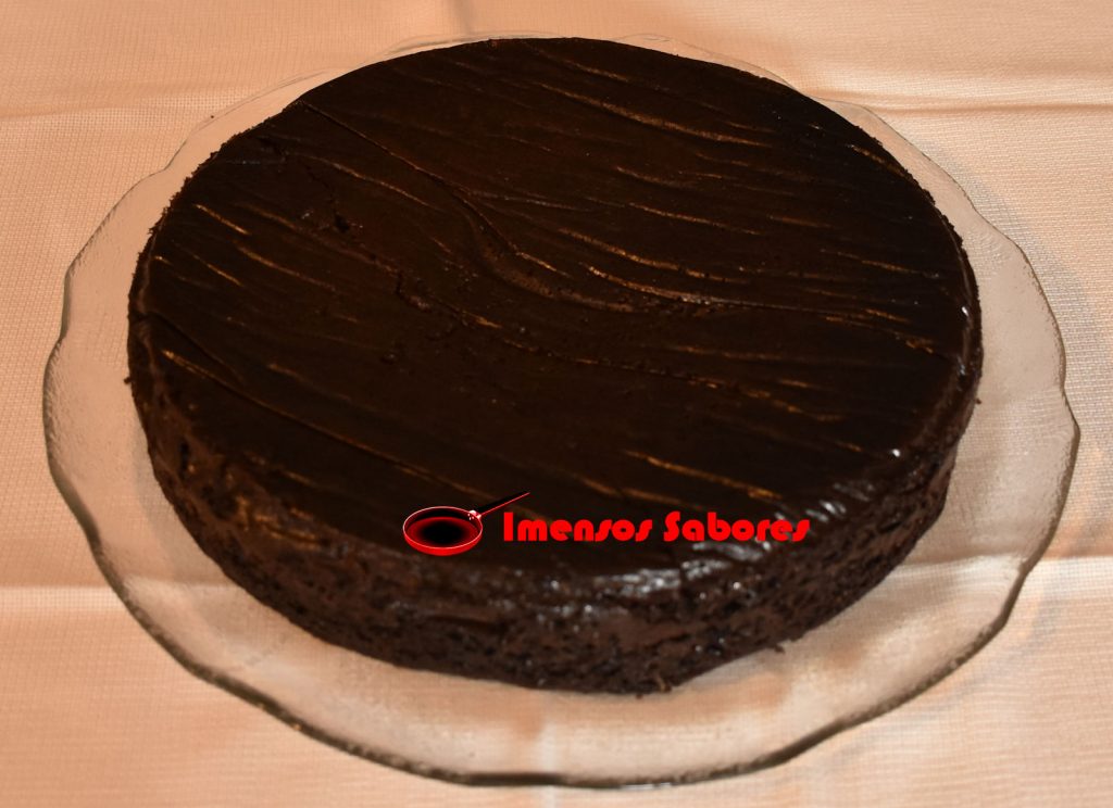 Bolo de farinha de arroz e alfarroba