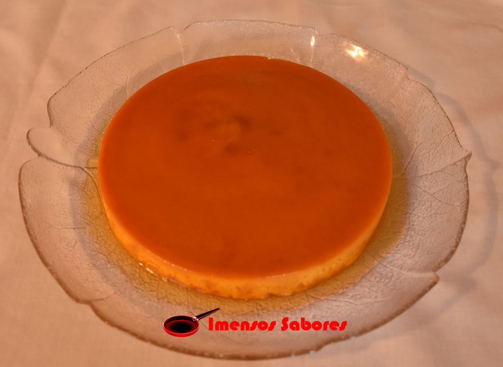 Pudim de cenoura e laranja