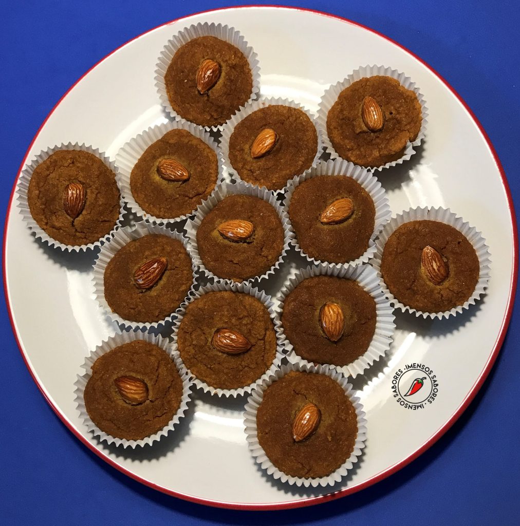Muffins de abóbora com coco