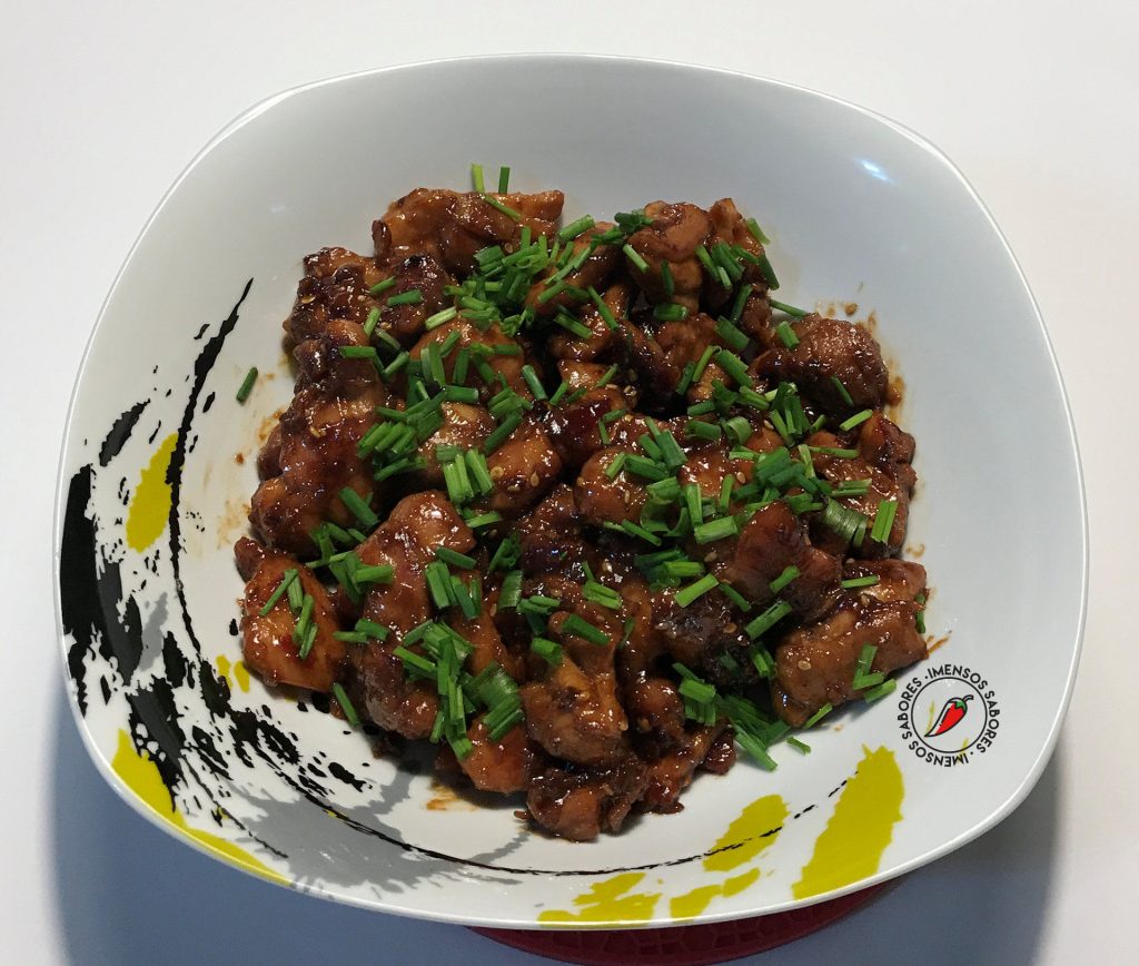 Frango bulgogi (frango coreano)