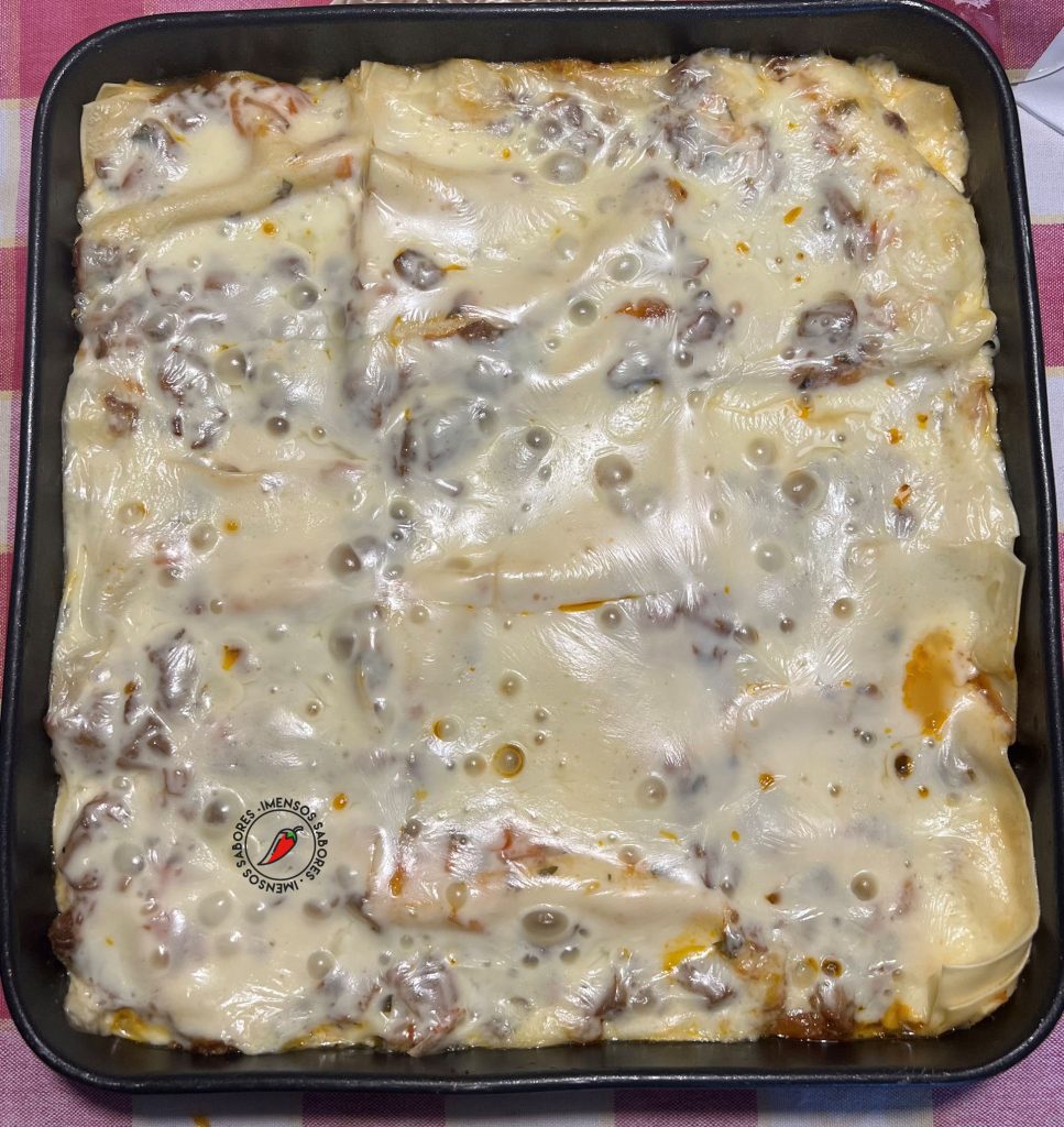 Lasanha com massa caseira e ossobuco