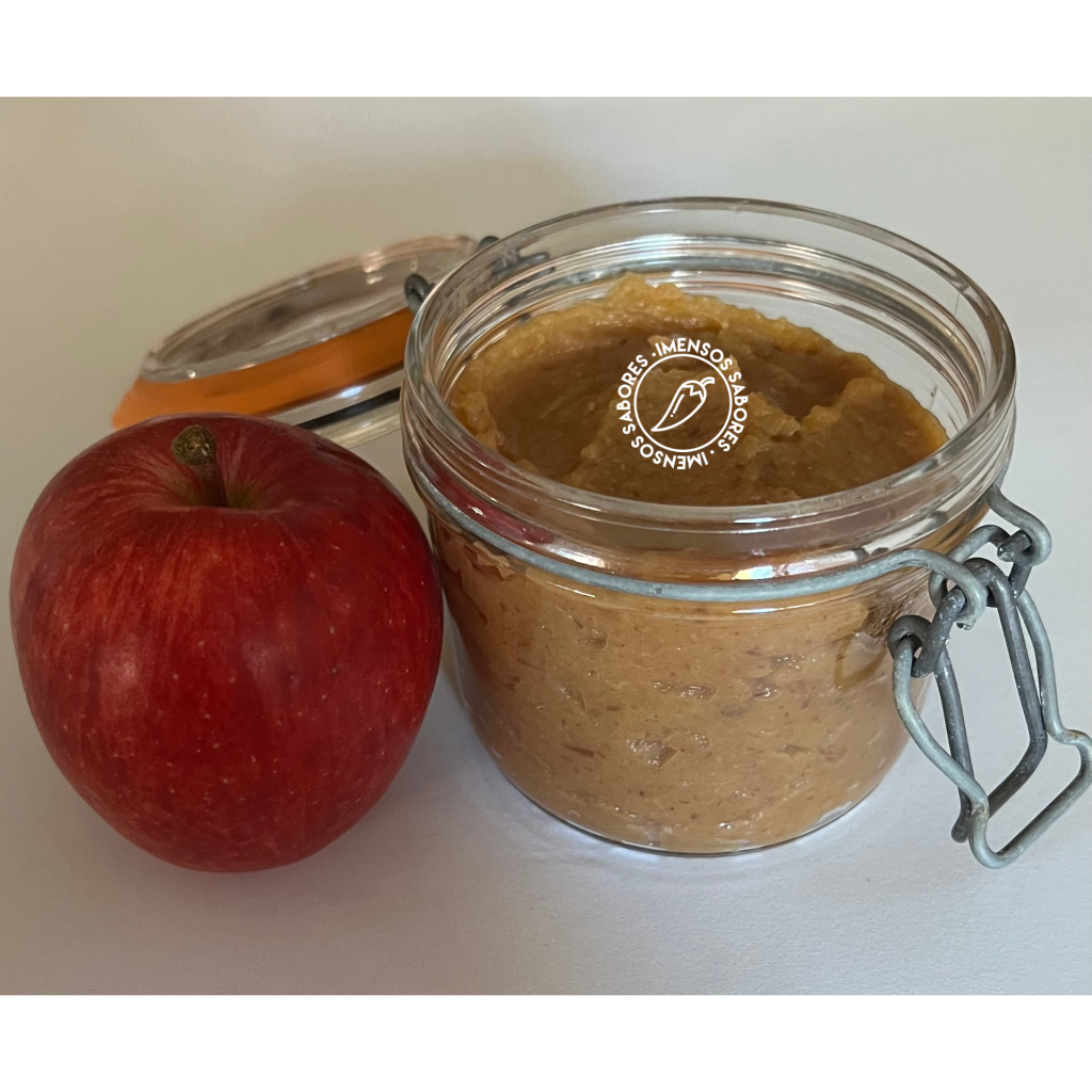 Geleia de maçã com tâmara e laranja