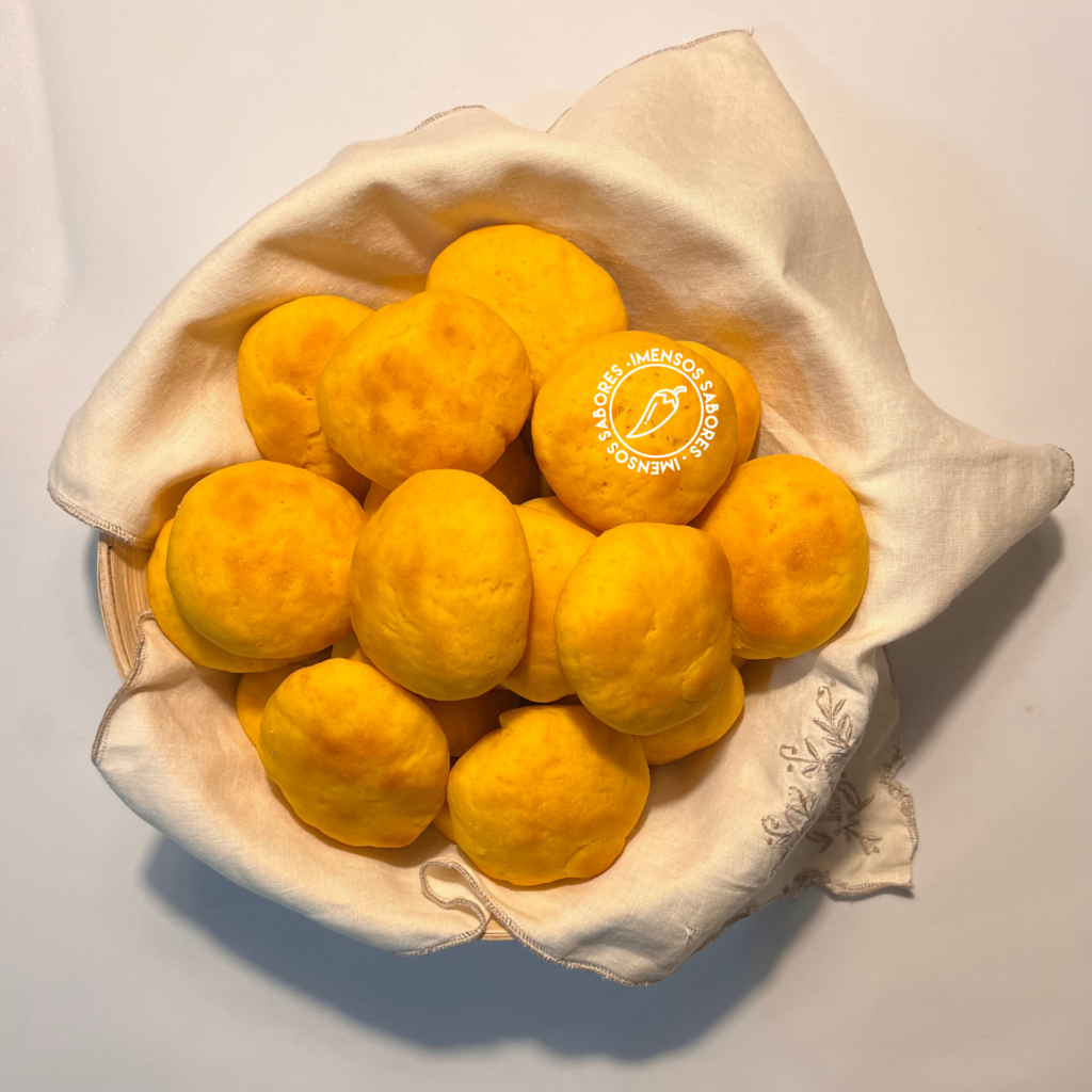 Pão de batata-doce com sêmola de grano duro