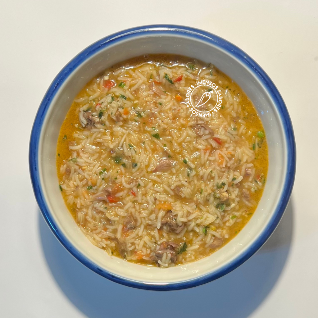 Arroz com músculo (chambão)