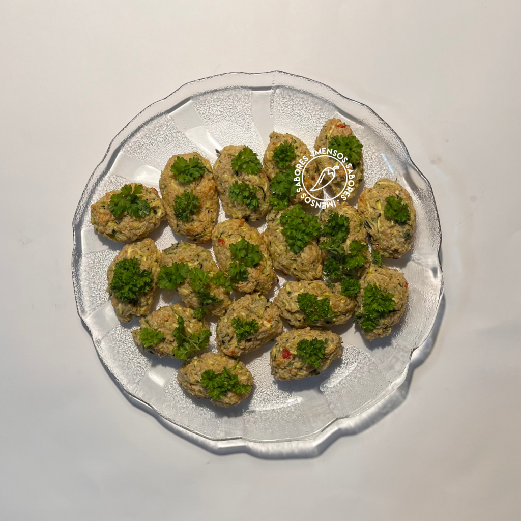 Bolinhos de abobrinha (courgette)